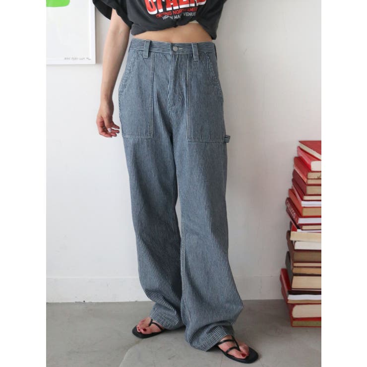 ペインタールーズパンツ[品番：MKSW0052455]｜Ungrid（アングリット）のレディースファッション通販｜SHOPLIST（ショップリスト）