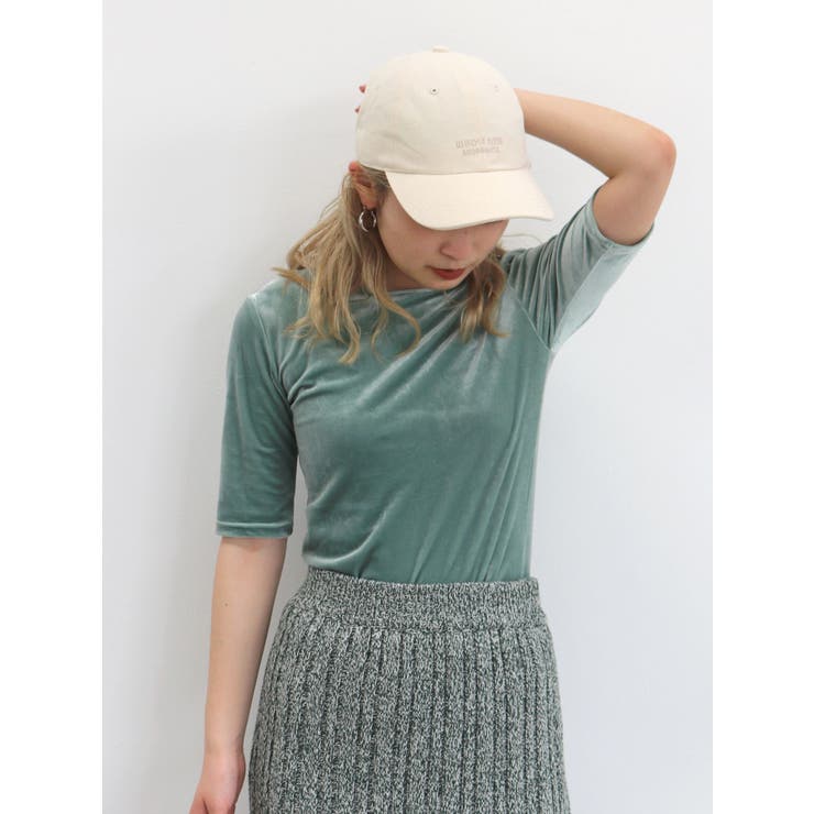 ベロアフィットTee | Ungrid | 詳細画像21 