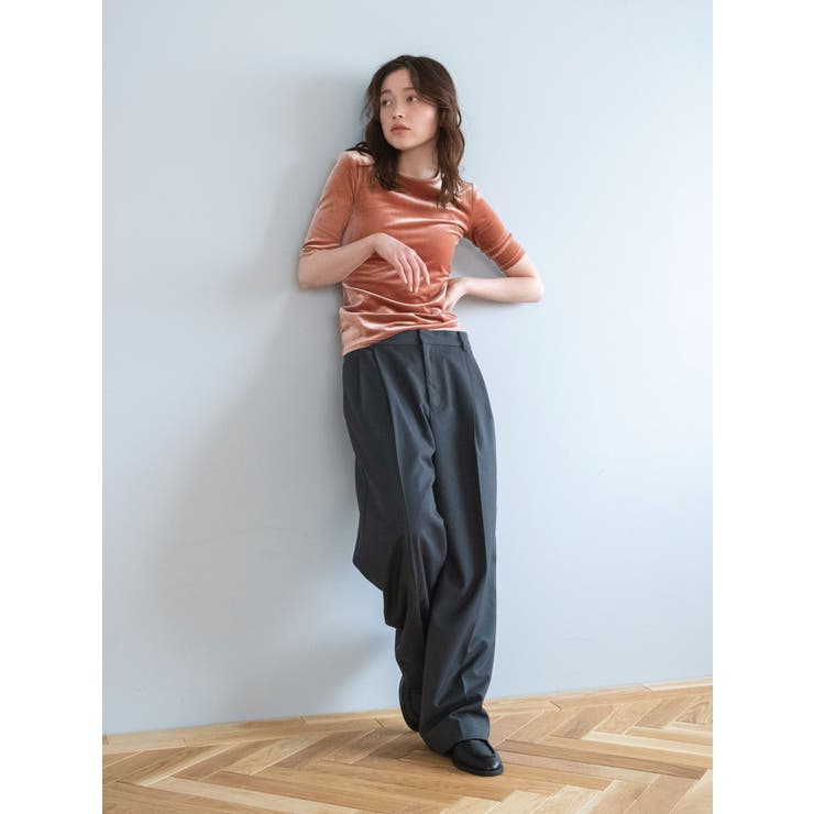 ベロアフィットTee | Ungrid | 詳細画像5 