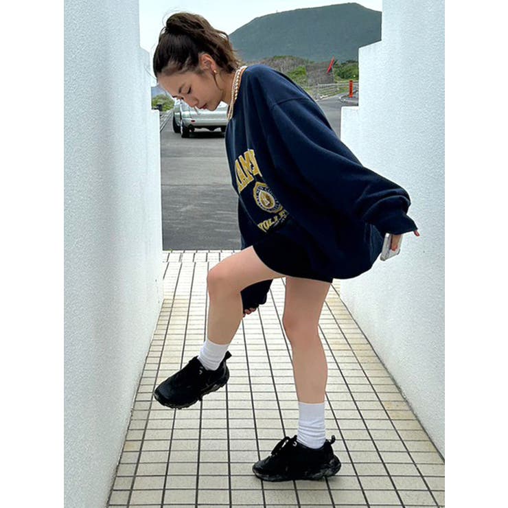 【WEB限定】カレッジルーズスウェット | Ungrid | 詳細画像20 