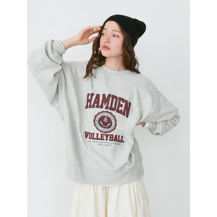 【WEB限定】カレッジルーズスウェット | Ungrid | 詳細画像25 