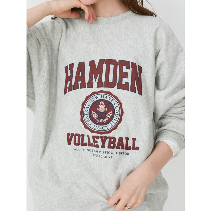 【WEB限定】カレッジルーズスウェット | Ungrid | 詳細画像28 