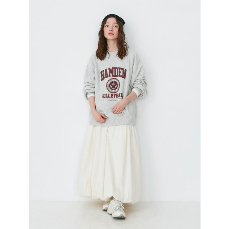 【WEB限定】カレッジルーズスウェット | Ungrid | 詳細画像29 