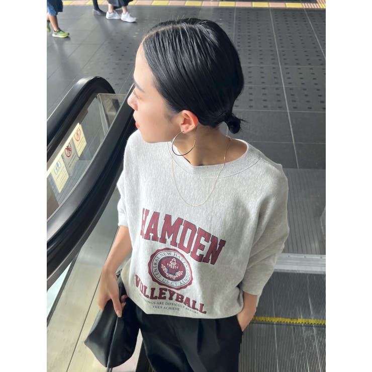 【WEB限定】カレッジルーズスウェット | Ungrid | 詳細画像33 