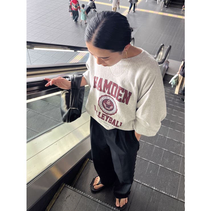 【WEB限定】カレッジルーズスウェット | Ungrid | 詳細画像34 