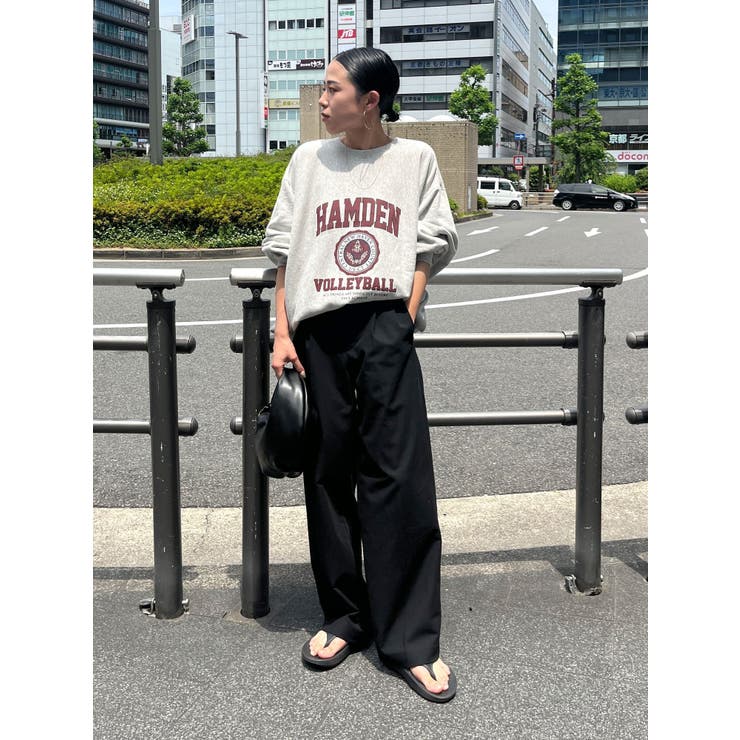 【WEB限定】カレッジルーズスウェット | Ungrid | 詳細画像37 