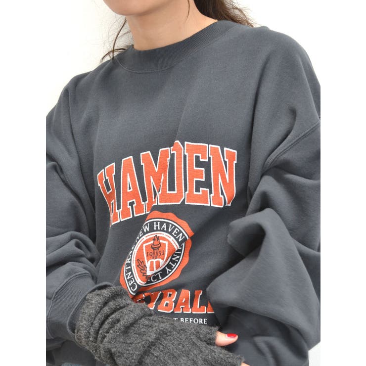 【WEB限定】カレッジルーズスウェット | Ungrid | 詳細画像42 