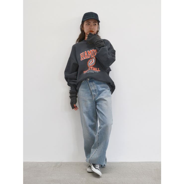 【WEB限定】カレッジルーズスウェット | Ungrid | 詳細画像43 