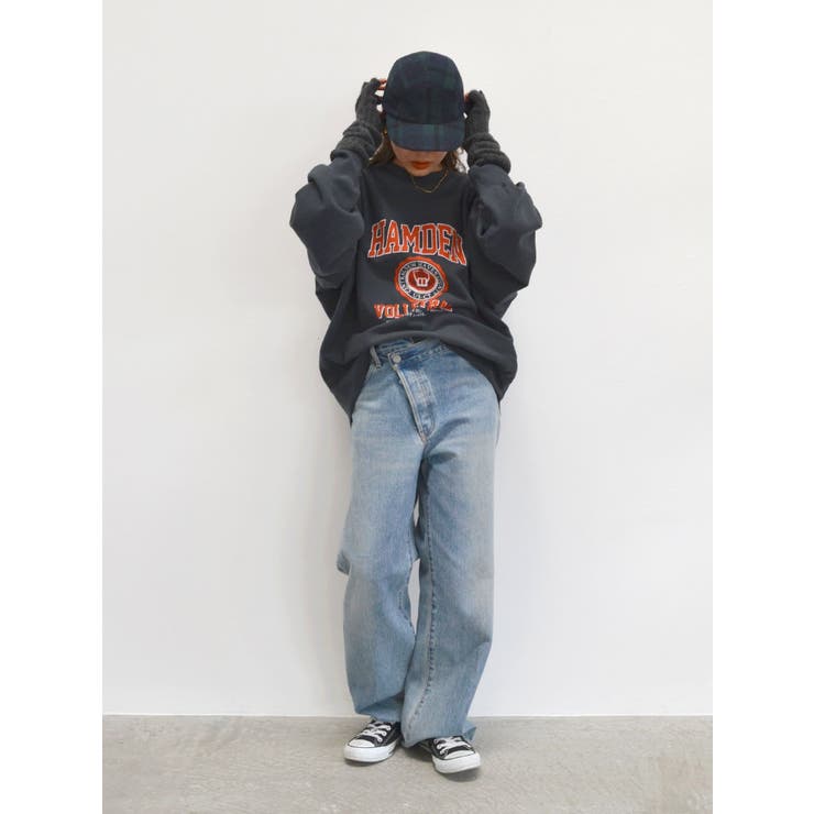 【WEB限定】カレッジルーズスウェット | Ungrid | 詳細画像44 