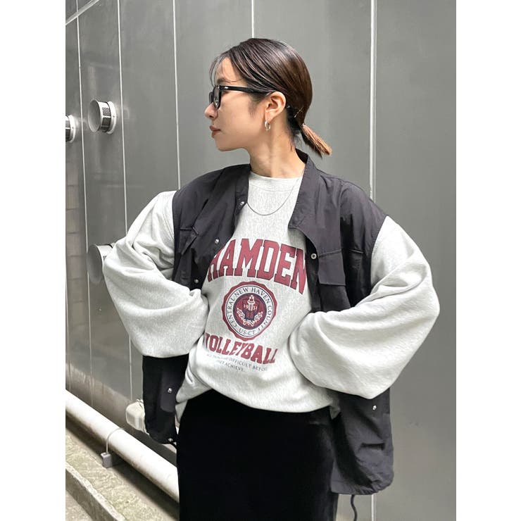 【WEB限定】カレッジルーズスウェット | Ungrid | 詳細画像49 