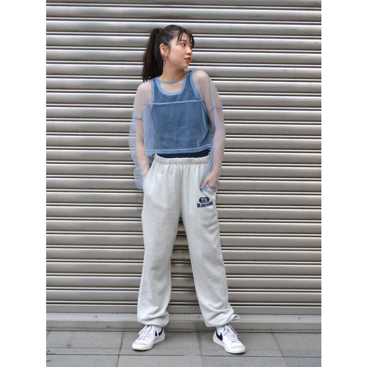 チュールショートロングスリーブTee | Ungrid | 詳細画像16 