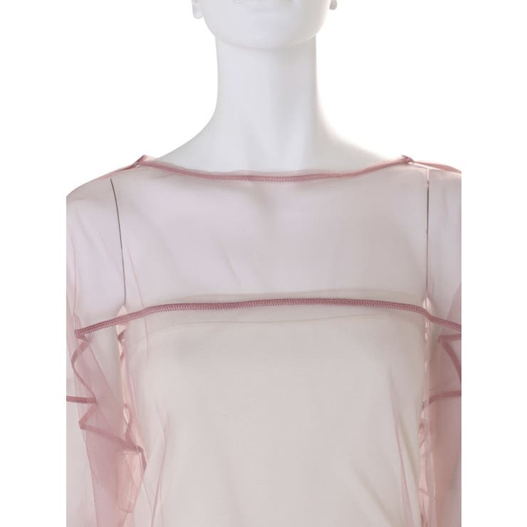 チュールショートロングスリーブTee | Ungrid | 詳細画像20 