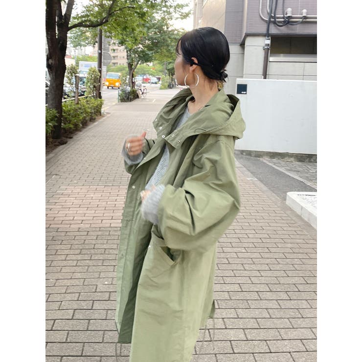 フードミリタリーボリュームコート | Ungrid | 詳細画像19 