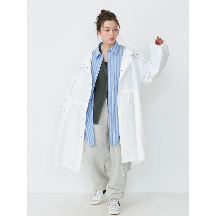 フードミリタリーボリュームコート | Ungrid | 詳細画像2 