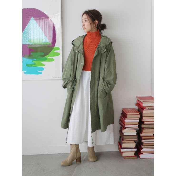 フードミリタリーボリュームコート | Ungrid | 詳細画像20 