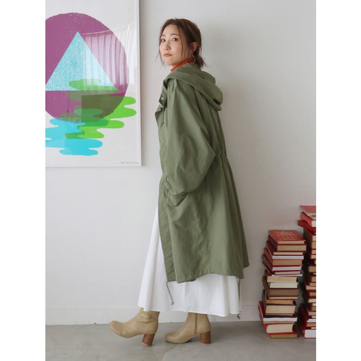 フードミリタリーボリュームコート | Ungrid | 詳細画像21 