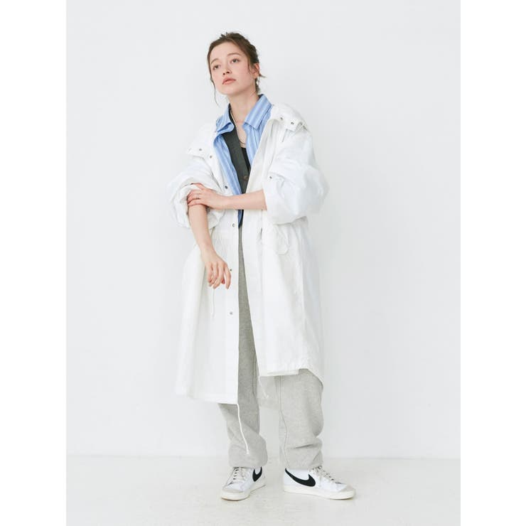 フードミリタリーボリュームコート | Ungrid | 詳細画像3 