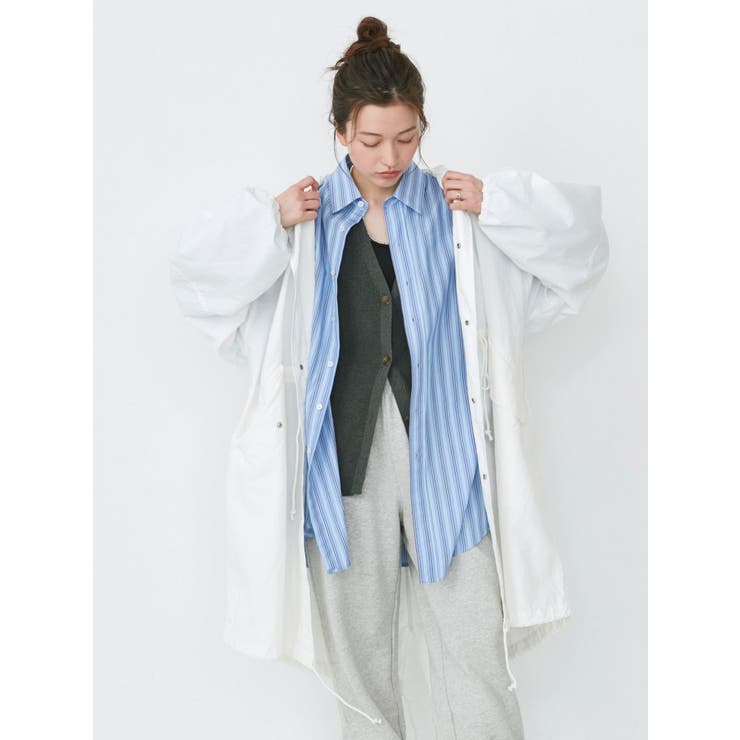 フードミリタリーボリュームコート | Ungrid | 詳細画像7 