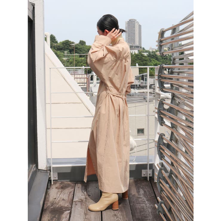 スリーブギャザーワンピース | Ungrid | 詳細画像7 