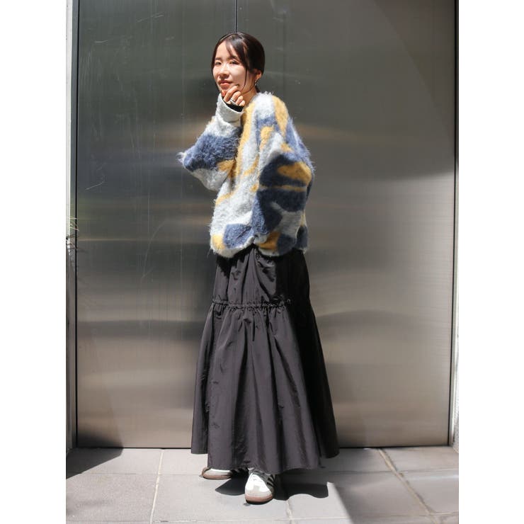 【SALE／10%OFF ドッキングギャザーワンピース[品番：MKSW0054304]｜Ungrid ブルゾン