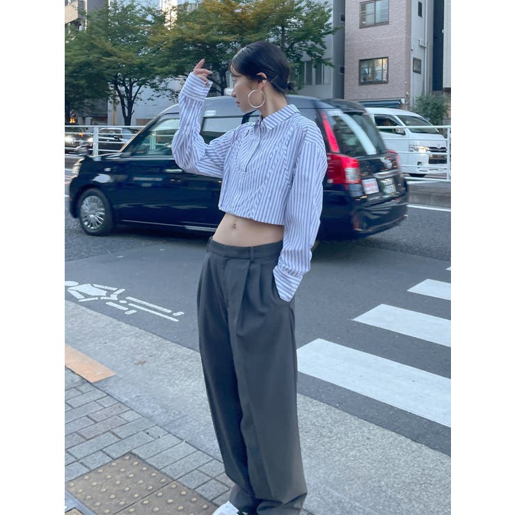 ローウエストボリュームタックパンツ | Ungrid | 詳細画像30 