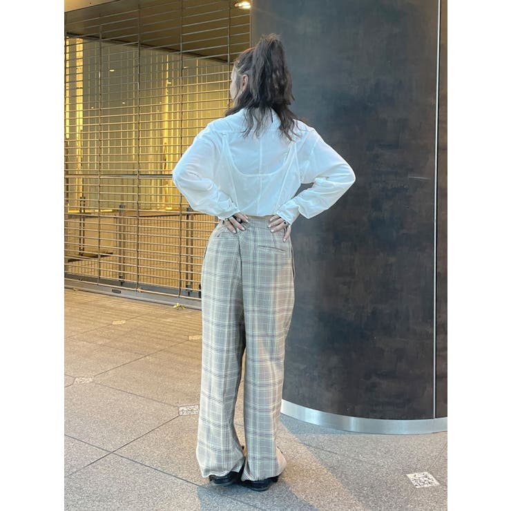 ローウエストボリュームタックパンツ | Ungrid | 詳細画像34 