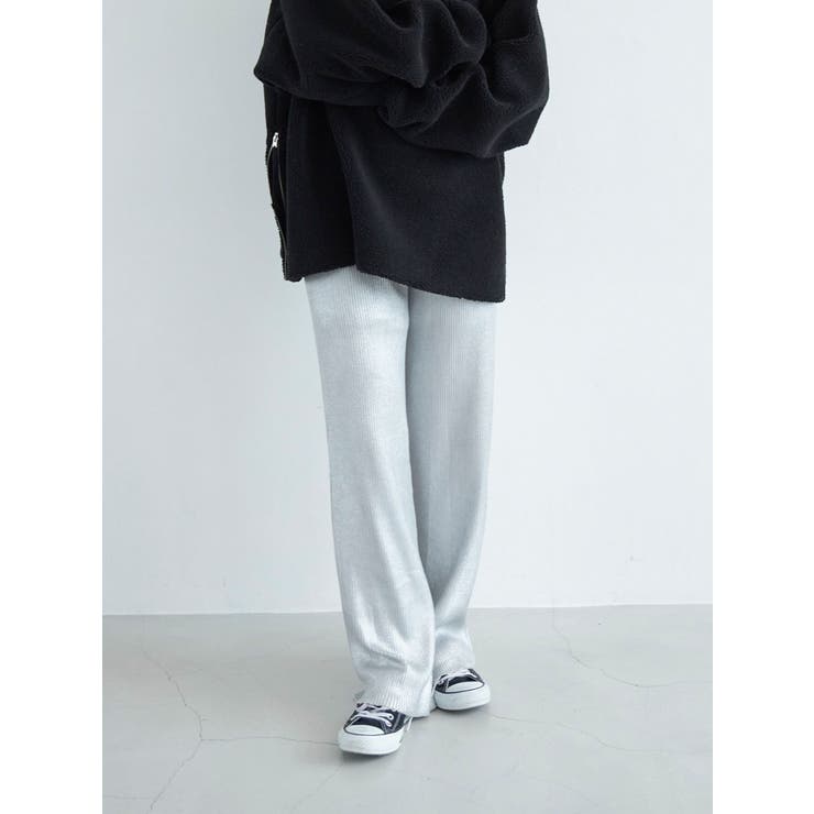 箔プリントニットパンツ | Ungrid | 詳細画像2 