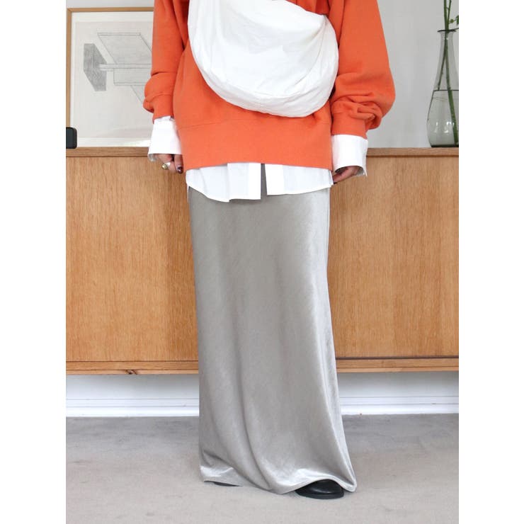 フィットベロアスカート[品番：MKSW0051851]｜Ungrid（アングリット