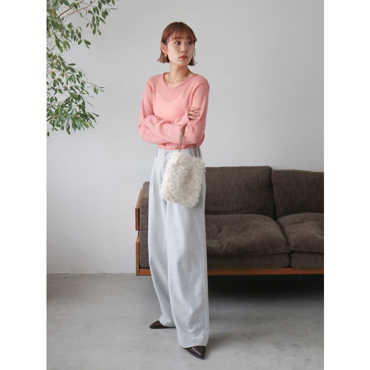 フェイクレザーポインテッドブーツ | Ungrid | 詳細画像23 