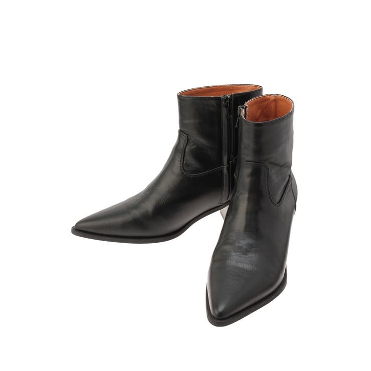 フェイクレザーポインテッドブーツ | Ungrid | 詳細画像34 