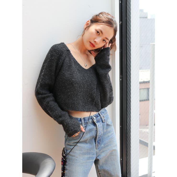 COCODEAL オフショルショートニット COCODEAL オフショルショートニット 【公式通販】