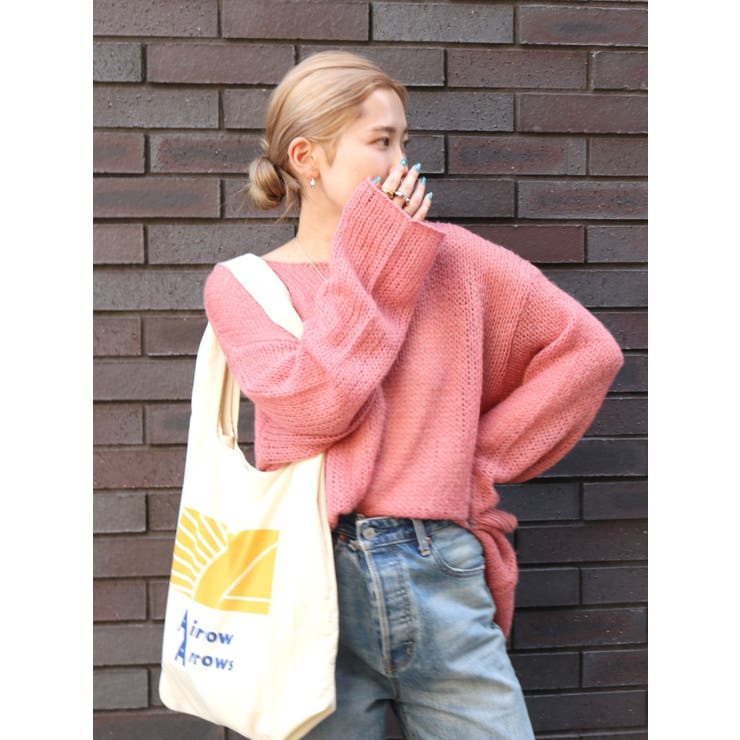 透かし編みル－ズニット | Ungrid | 詳細画像33 