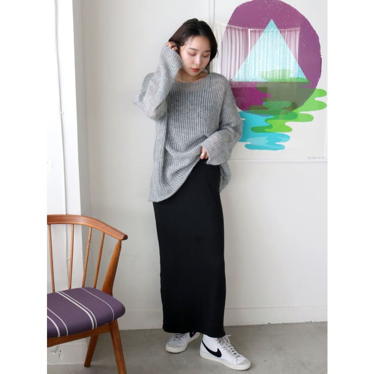 透かし編みル－ズニット | Ungrid | 詳細画像46 