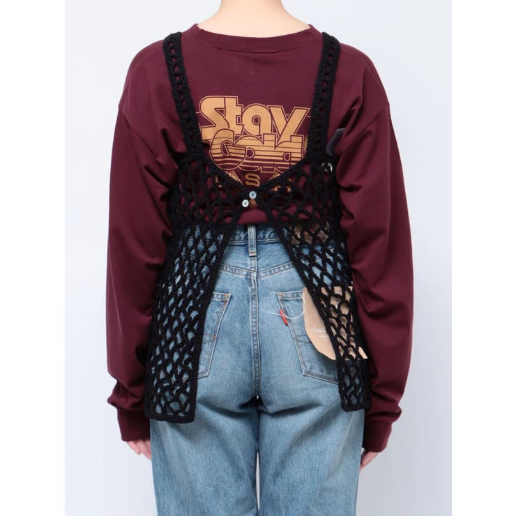 2wayかぎ針ニットキャミ | Ungrid | 詳細画像22 