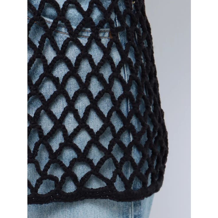 2wayかぎ針ニットキャミ | Ungrid | 詳細画像25 