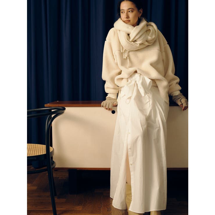 サイドジップボアトップス[品番：MKSW0053361]｜Ungrid（アングリット