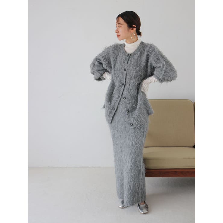 ハイネックシアーロングスリーブTee | Ungrid | 詳細画像12 