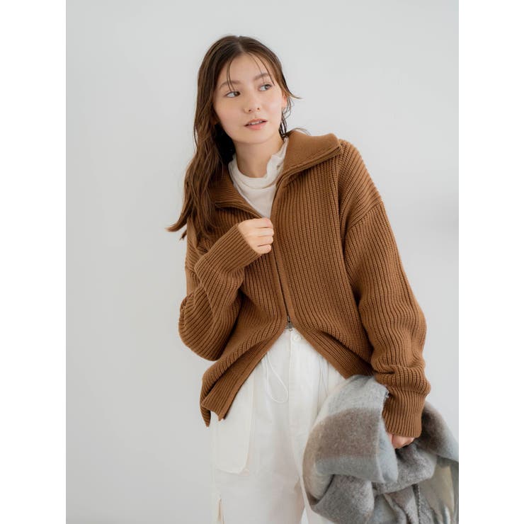 ハイネックシアーロングスリーブTee | Ungrid | 詳細画像22 