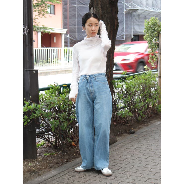 ハイネックシアーロングスリーブTee | Ungrid | 詳細画像27 