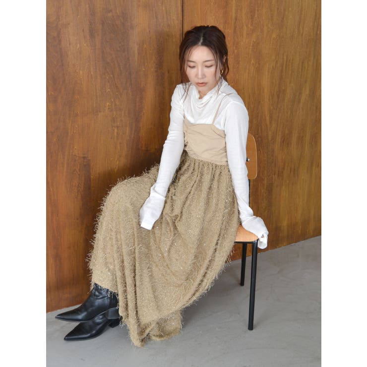 ハイネックシアーロングスリーブTee | Ungrid | 詳細画像29 