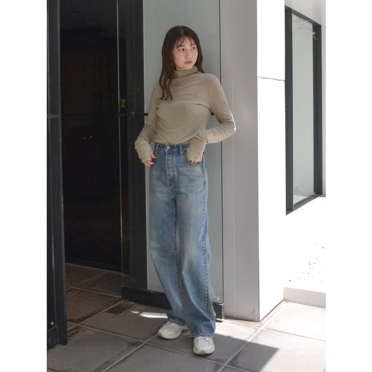 ハイネックシアーロングスリーブTee | Ungrid | 詳細画像35 