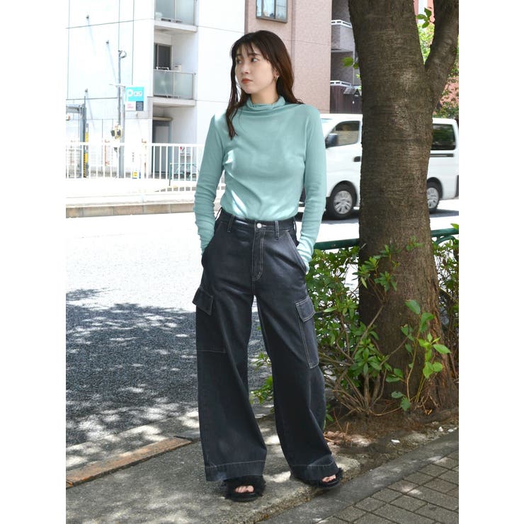 ハイネックシアーロングスリーブTee | Ungrid | 詳細画像39 