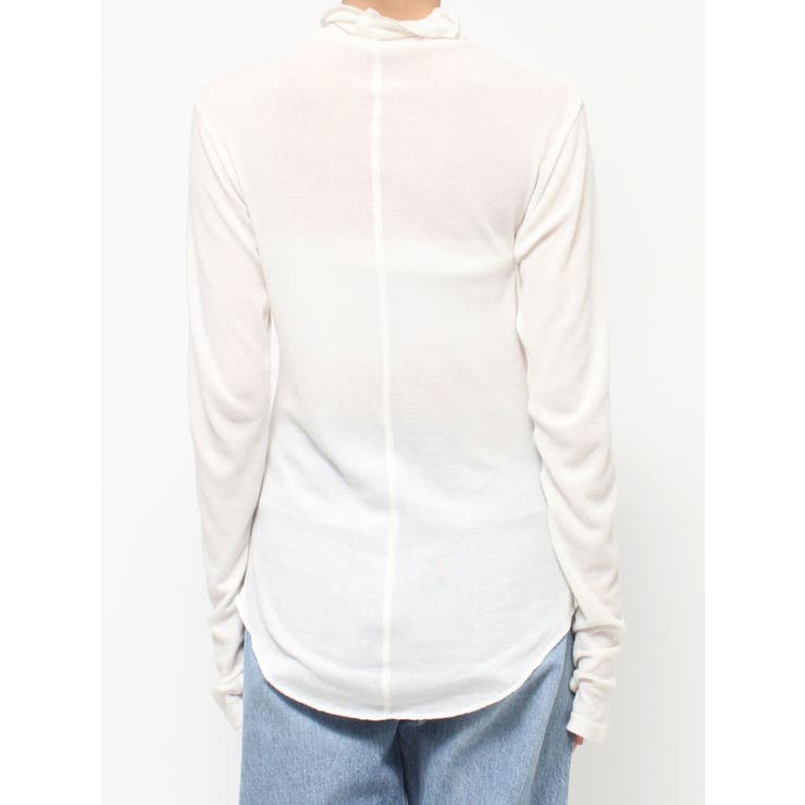 ハイネックシアーロングスリーブTee | Ungrid | 詳細画像45 