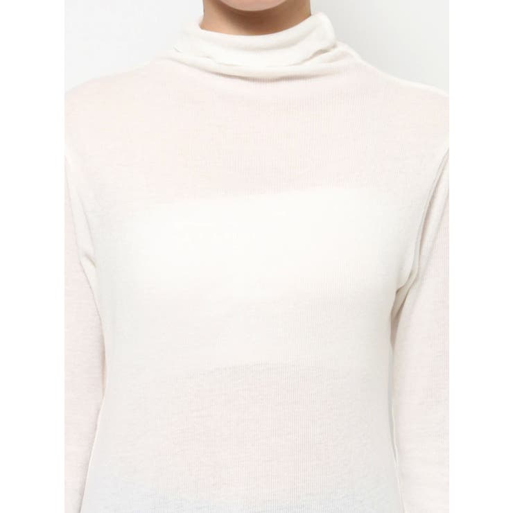 ハイネックシアーロングスリーブTee | Ungrid | 詳細画像46 