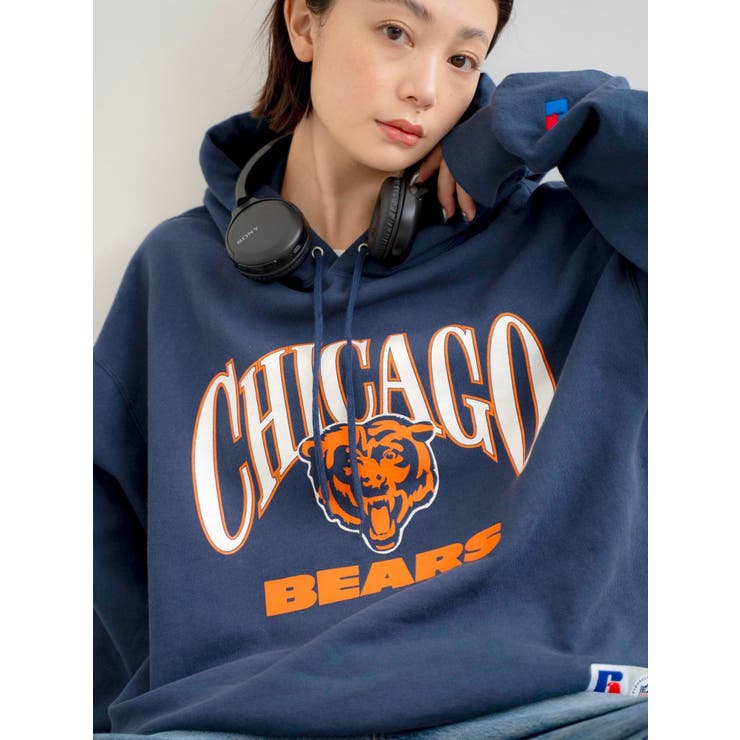 RUSSELL別注 CHICAGO BEARS  ビッグパーカー[品番：MKSW0054473]｜Ungrid（アングリット）のレディースファッション通販｜SHOPLIST（ショップリスト）