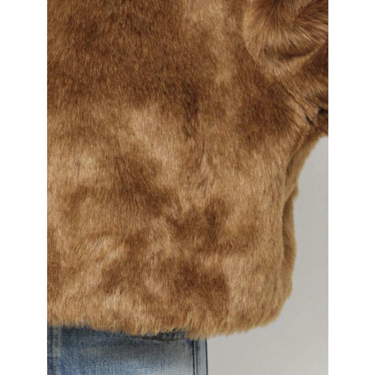 ファーショートコート[品番：MKSW0053350]｜Ungrid（アン