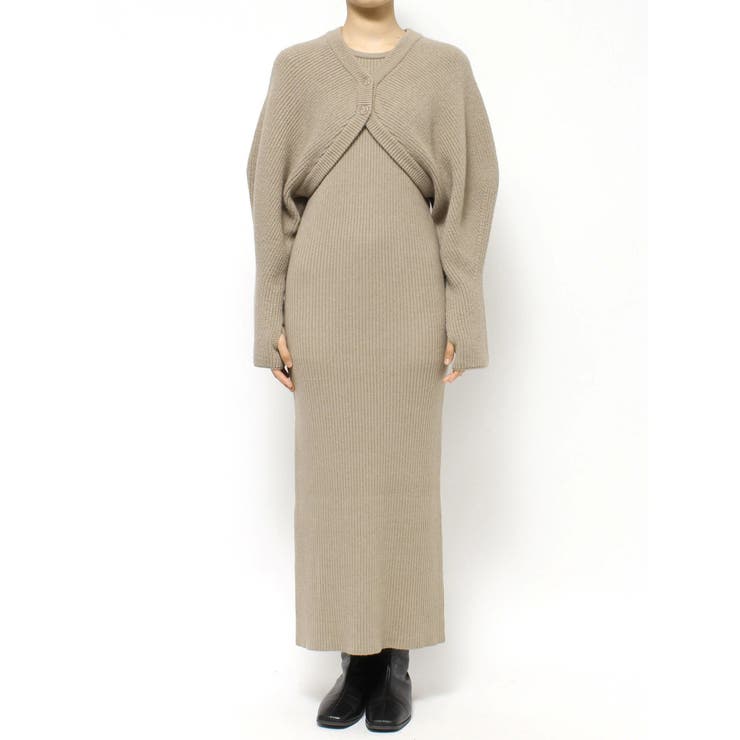 ボレロセットニットワンピース | Ungrid | 詳細画像27 