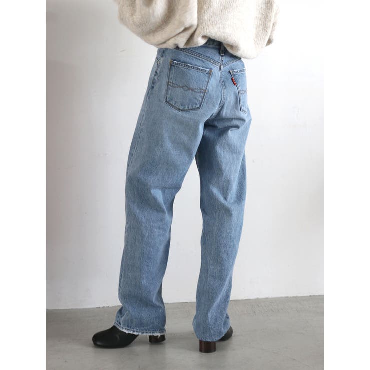 ハイウエストルーズテーパードデニム[品番：MKSW0053354]｜Ungrid