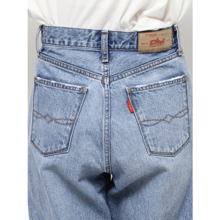 Ungrid　ハイウエストルーズテーパードデニム　26インチ ハイウエストルーズテーパードデニム[品番：MKSW0053354]｜Ungrid