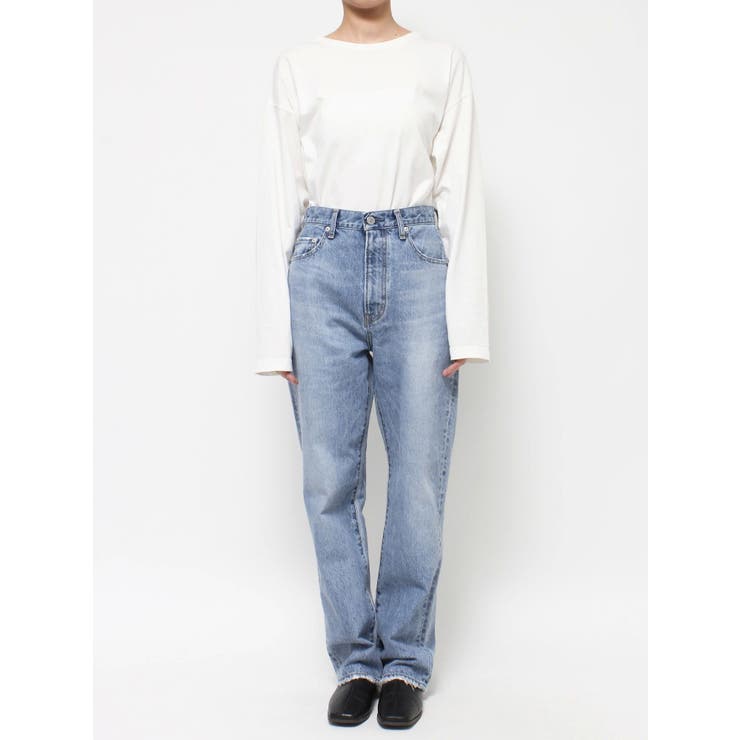 ハイウエストルーズテーパードデニム[品番：MKSW0053354]｜Ungrid